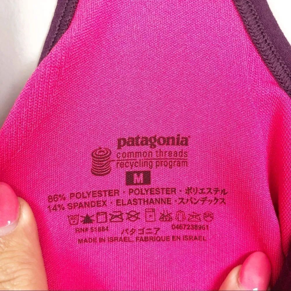 PATAGONIA | Common Threads Racerback Pink Tank M - Picture 6 of 9